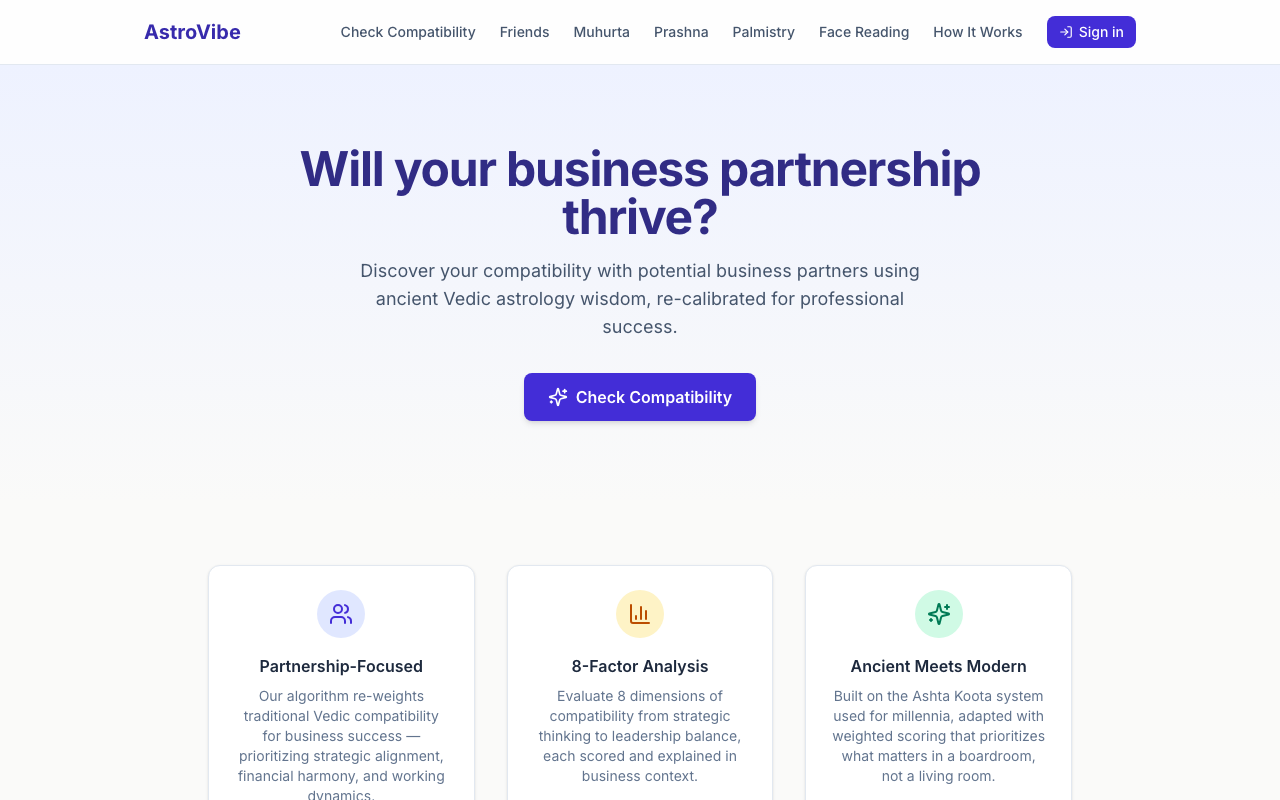 AstroVibe screenshot