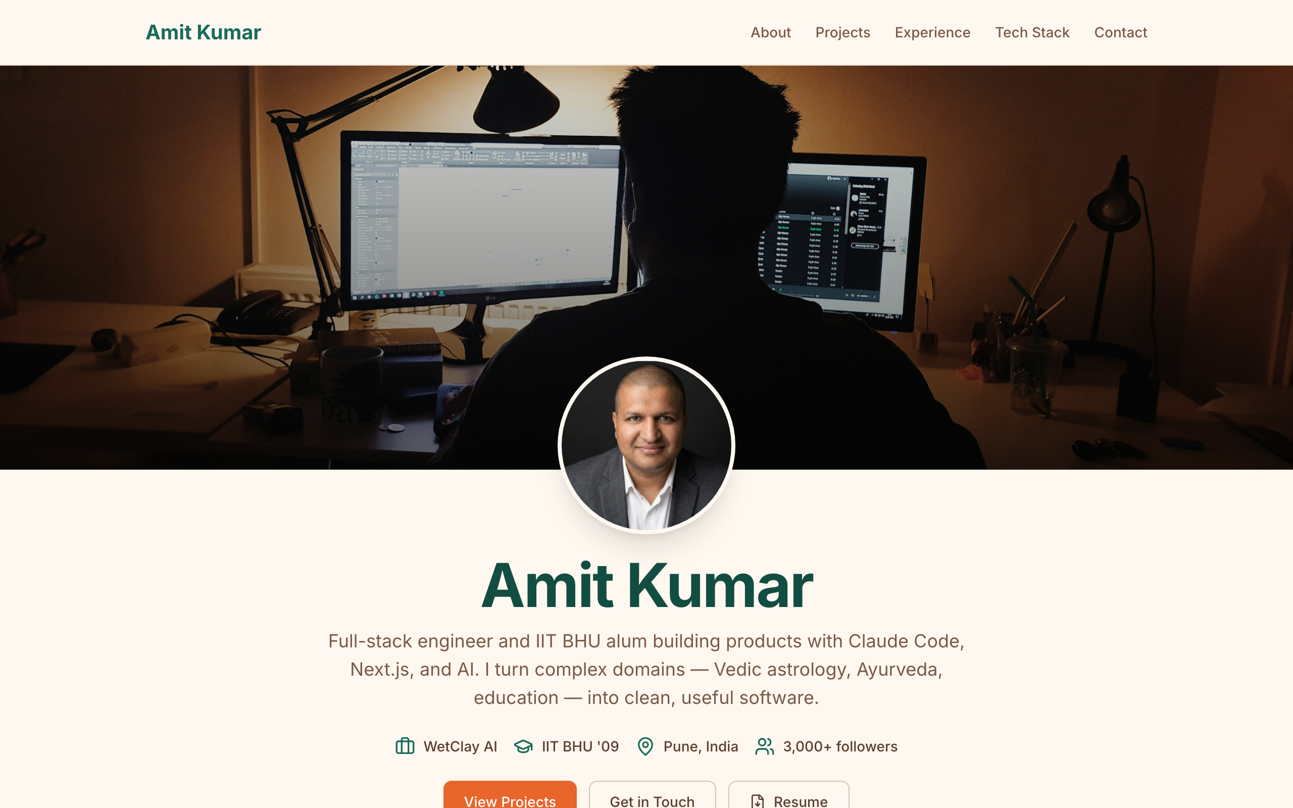 Portfolio screenshot